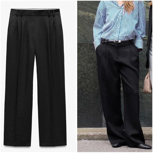 Zara Pants - ZARA PLEATED PANTS